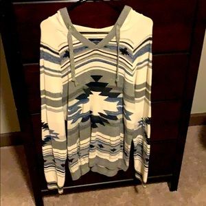 American Eagle Baja hooded sweater